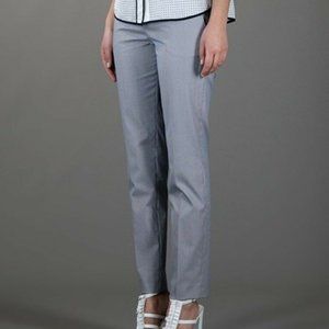 RED VALENTINO Checked SLIM FIT Trouser PANTS Grey